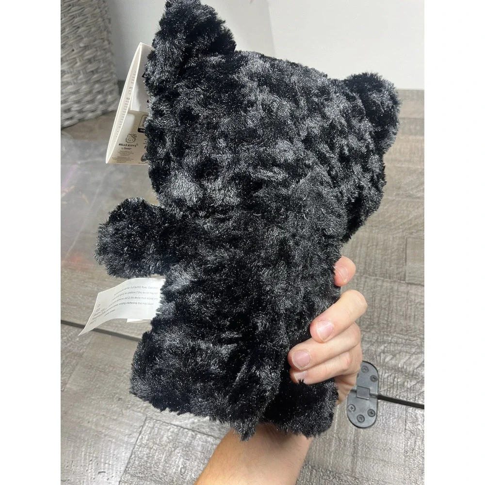 Hello‎ Kitty Animated Halloween Black Cat Side Stepper Plush Greeter NWT